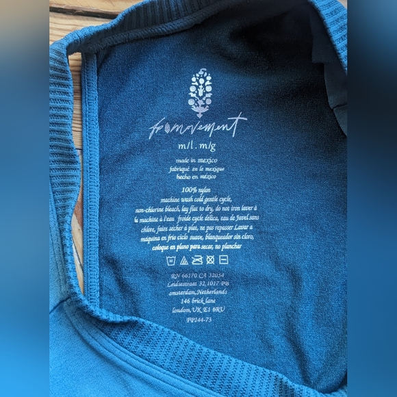 Free People NWOT Free Movement Pilates Tank Top - Picture 3 of 5